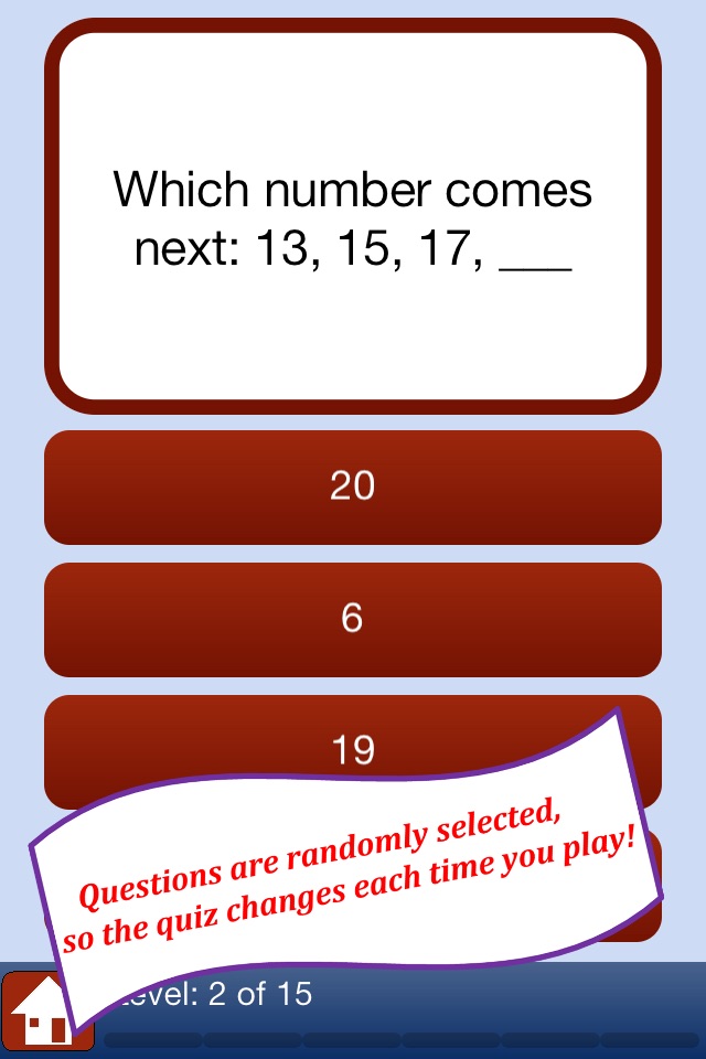 Skip Counting - a math quiz game for kids to learn simple addition and subtraction screenshot 2