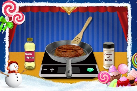 Circus Snacks! Make Frozen Snow Cone, Yummy Hamburger & Sweet Lollipop at Spring Carnival screenshot 3