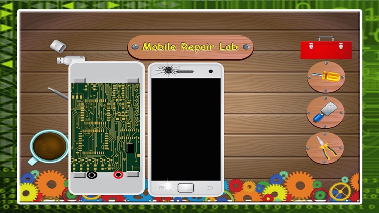 Mobile Repair Shop – Build smart phone & fix it in this mechanic game for kids