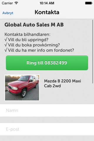 Global Auto Sales M AB screenshot 3