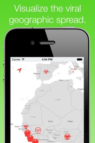 Ebola Monitor screenshot 3
