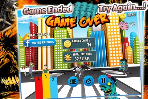 A Bouncing Fat Zombie Blast - Angry Dead Extreme Tossing Invasion screenshot 3