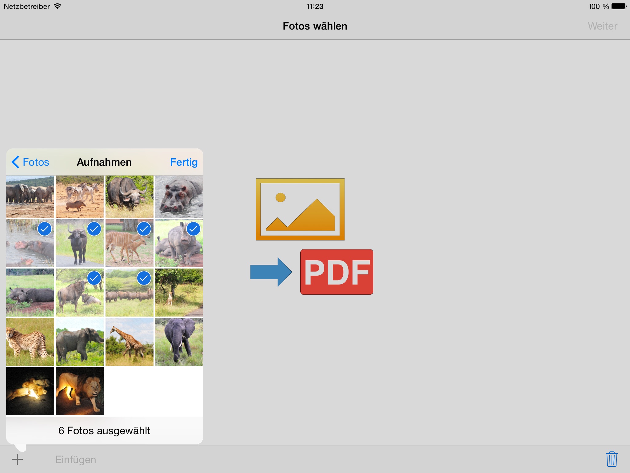Photos2PDF - Convert fotos to PDF — Productivity for iPhone & iPad ...