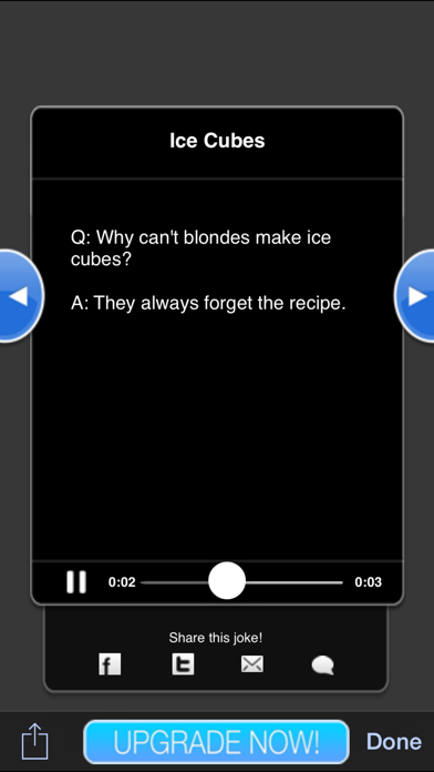 How to cancel & delete Blond Jokes! from iphone & ipad 1