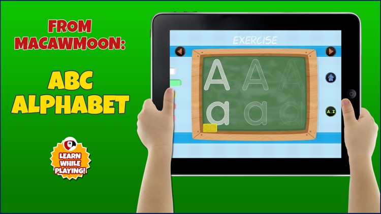 ABC Alphabet Write Letters - tracing game for kids learning - Macaw ...