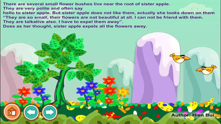 The arrogant apple story (Untold toddler story from Hien Bui)