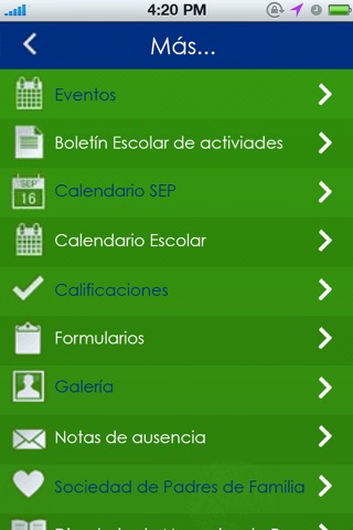 Colegios Bosques screenshot 2