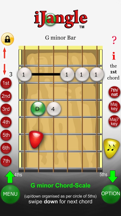 iJangle Guitar Chords Plus: Chord tools with fretboard scales and guitar tuner