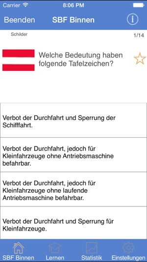 SBF Binnen App - Sportbootführerschein Binnen(圖4)-速報App