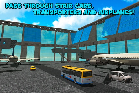 City Airport Transport: Bus Simulator 3D Full screenshot 2