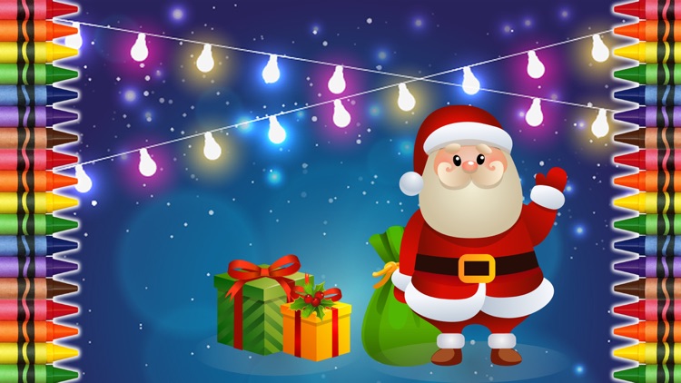 Coloring Book Santa Claus