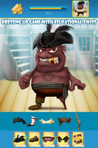 My Pirate Adventure Draw And Copy Game - The Virtual Dress Up Hero Edition - Free App screenshot 2