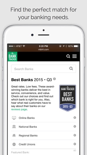 MyBankTracker - Find Top-Rated Banks and Get FREE Personal F(圖2)-速報App