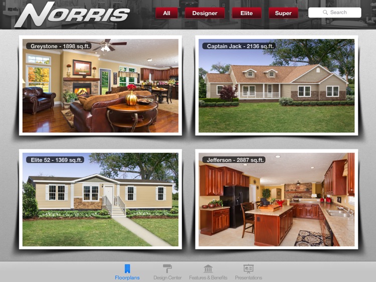 Norris Homes For Ipad By Visualink Creative