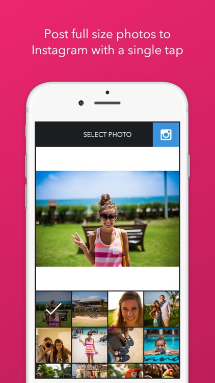 Trim - Post Full Size Photos to Instagram