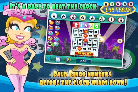 Bingo Las Vegas-Best Show Girls Game Blitz screenshot 3
