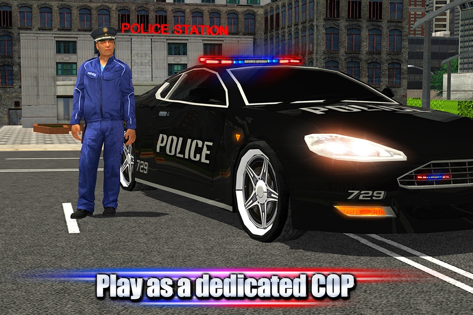 Crime Town Police Car Driver screenshot 2
