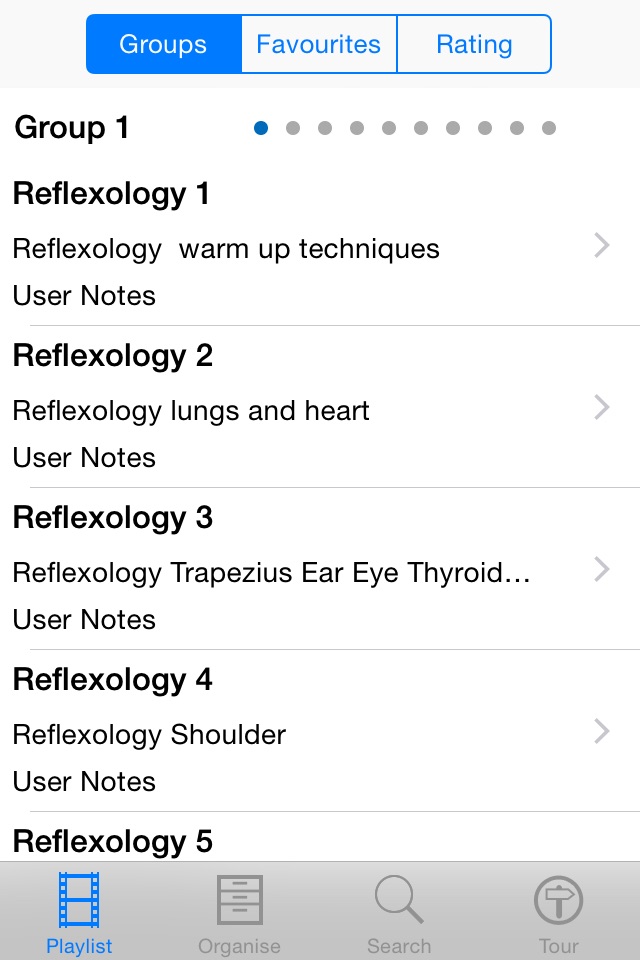 Reflexology Techniques screenshot 2