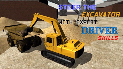 Sand Excavator Simulator – Operate crane & drive truck in this simulation game 1.0 IOS -