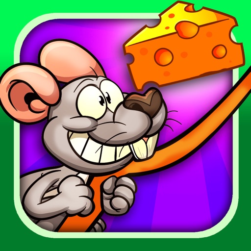 A Mouse And Cheese Classic Puzzles Rescue Fun Free iOS App