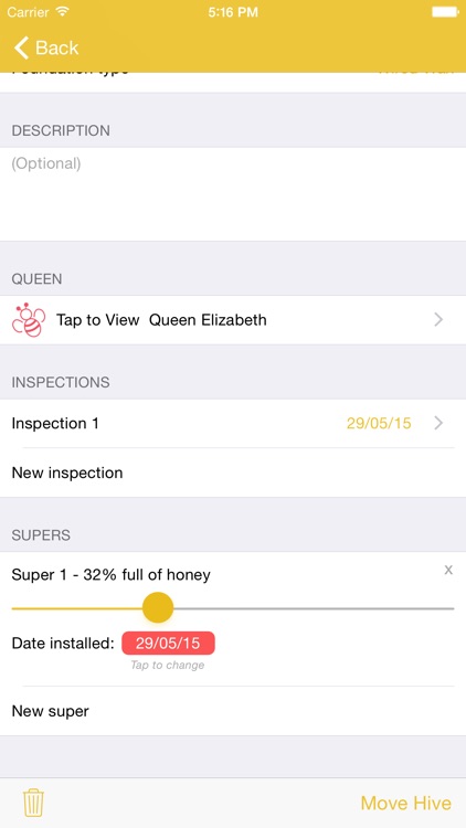 Bee Appy – A Beekeepers Hive Management, Husbandry and Inspection Record System