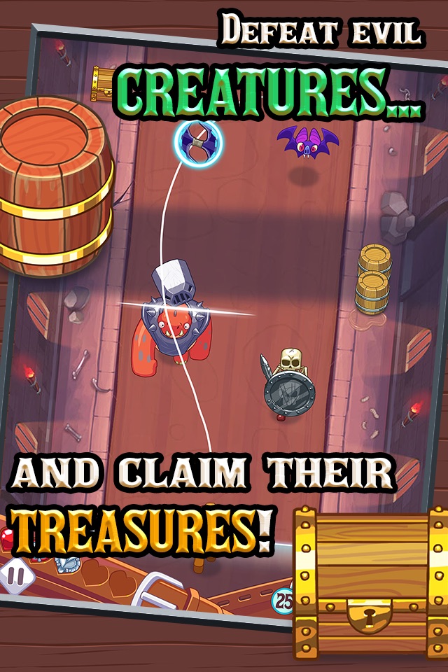 Monster Slash - Epic Hero Quest to Defeat Evil Creatures screenshot 4