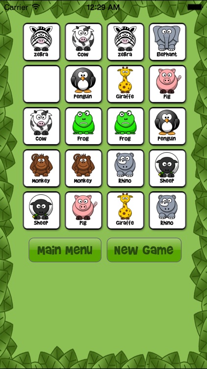 Animal Memory Match Free - Fun for kids!!! screenshot-3