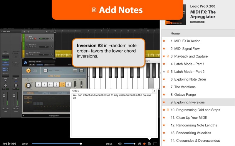 Course For MIDI FX - The Arpeggiator thumbnail 4