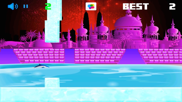 Jump Dolphin Beach Show - Ocean Tale Jumping Game FREE