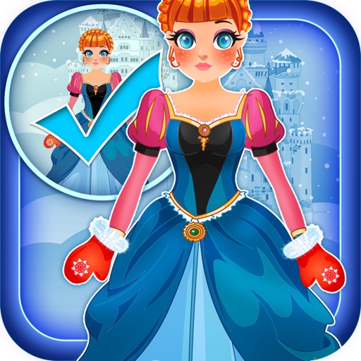 My Dream Snow Ice Fairy Princess Fun Magic Draw and Copy Your Own Free Dressing Up Game icon