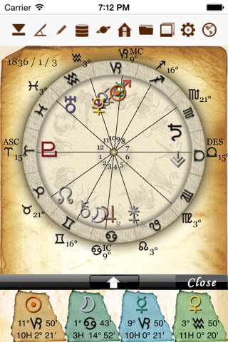 horoscope JIKU 2 for iPhone screenshot 2