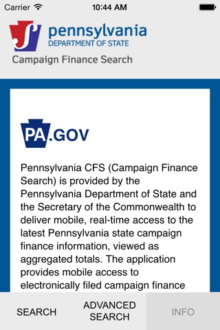 Pennsylvania CFS screenshot 4