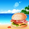 Burger Restaurant in Beach