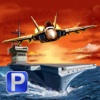 Aircraft Carrier Parking - F18 Fighter Jet Simulation Landing & Stealth Navy Boat Battleship Driving Games