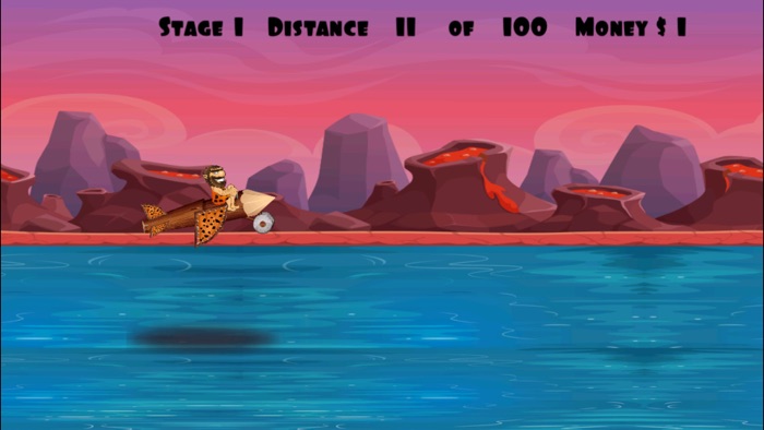 A Caveman Flying Game FREE - Troglodyte Flight Adventure