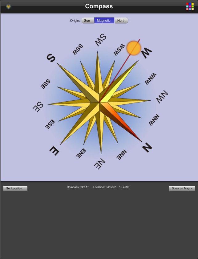 罗盘截图