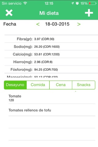 Dieta y Recetas Vegetarianas screenshot 2