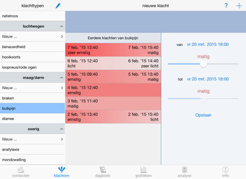 Allergy Analyzer HD screenshot 4