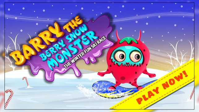 Barry the Berry Snow Monster : The Winter Fun Ski Race(圖1)-速報App