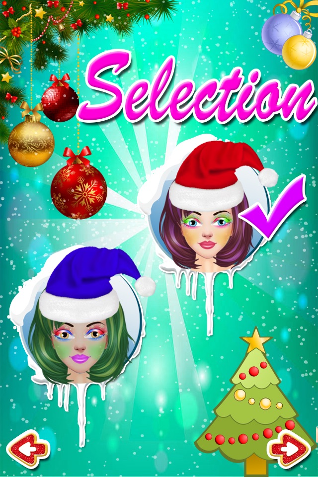 Christmas Spa Salon Game for Girls screenshot 4
