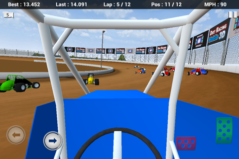 Dirt Racing Mobile 3D Free screenshot 2