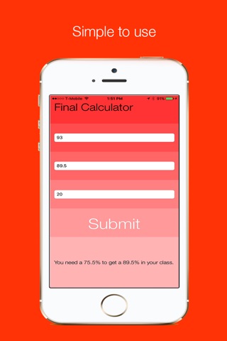 Final Calculator screenshot 3