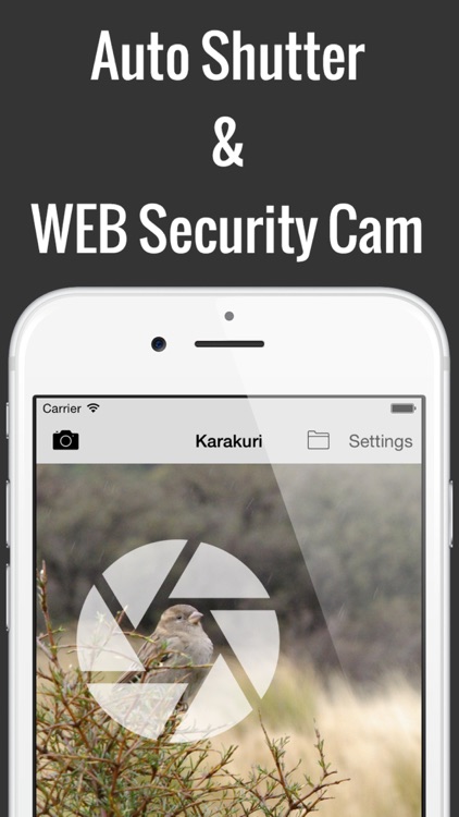 Karakuri Camera - Auto Shutter & WEB Monitoring