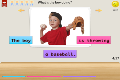 Comprehension Builder - English Language Learning  and Speech Therapy App screenshot 2