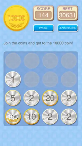 Game screenshot coin10000-join the coins to get 10000 apk