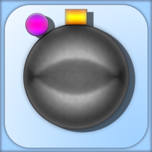 A Red Bouncy Ball icon