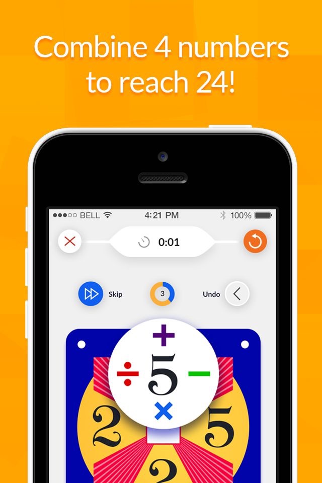 24 Game – Math Card Puzzle screenshot 2