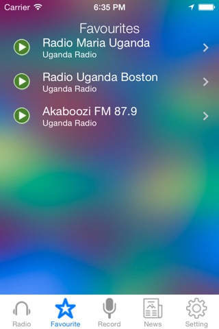 Uganda Radio News Music Recorder screenshot 3