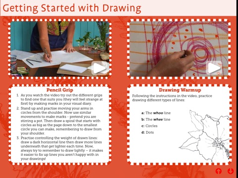 Botanics: Drawing ~ Art Lessons for children and guides for Teaching Artists and Parents screenshot 3