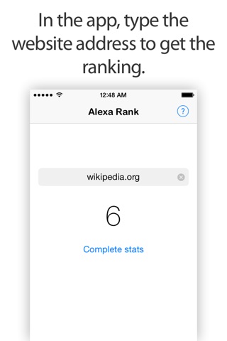 Alexa Rank - App & Safari Extension screenshot 3